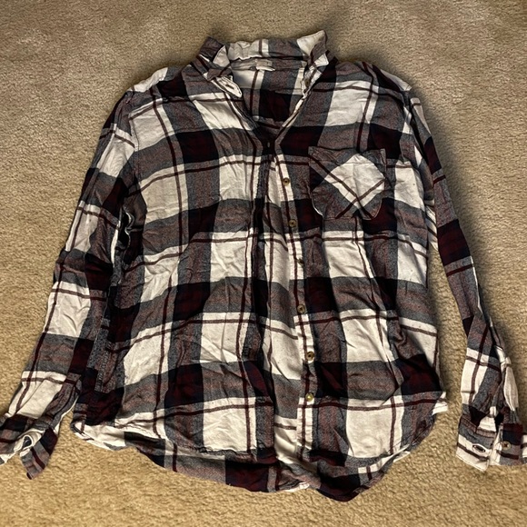 Comfy Flannel Top - Small - Picture 1 of 4